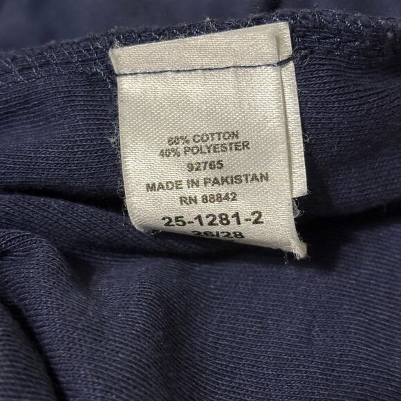 Woman Within Skort Size 2X Navy Blue Shorts Lining Pull On Pockets Stretch - Picture 8 of 9